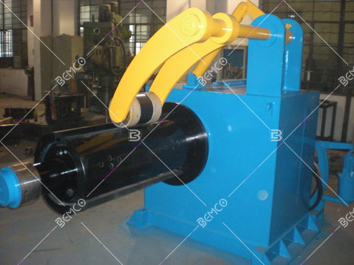 cut-to-lengh-single-mandrel-uncoiler