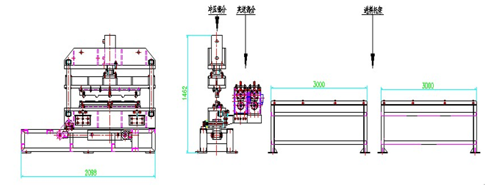 working- flow-roof-panel-curving-machine